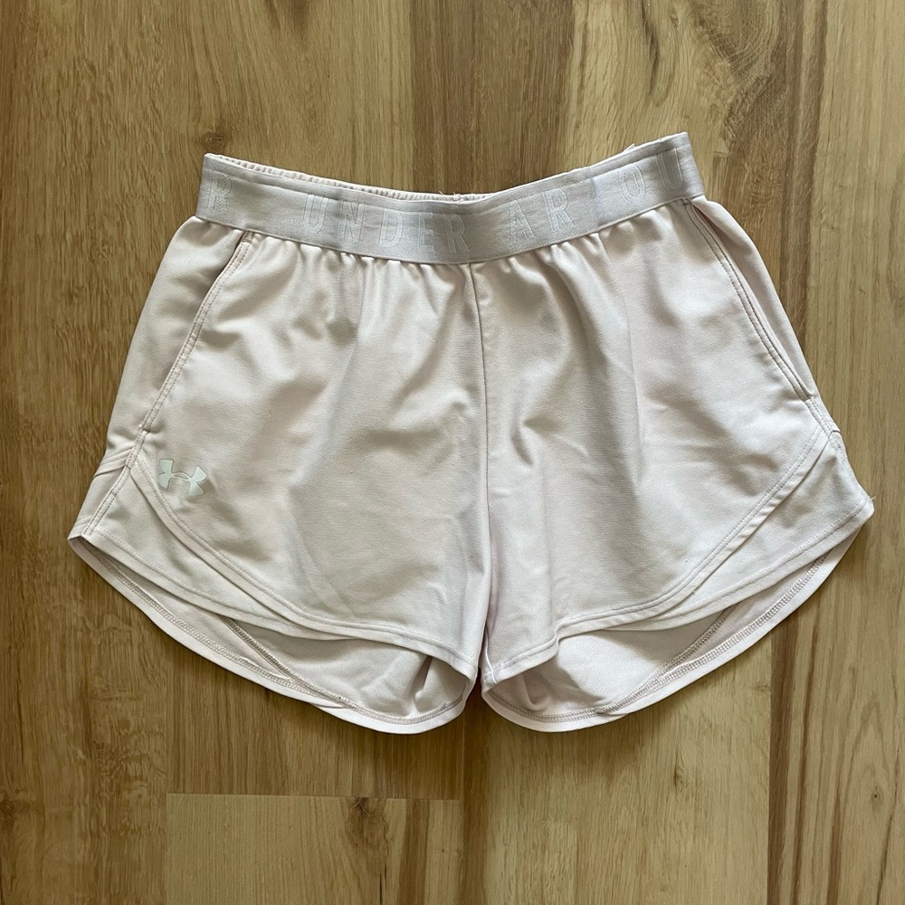 Under Armour shorts light pink